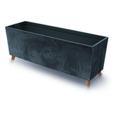 Prosperplast Urbi Case Beton Effect N Planter 77x23.5x30cm - Anthracite